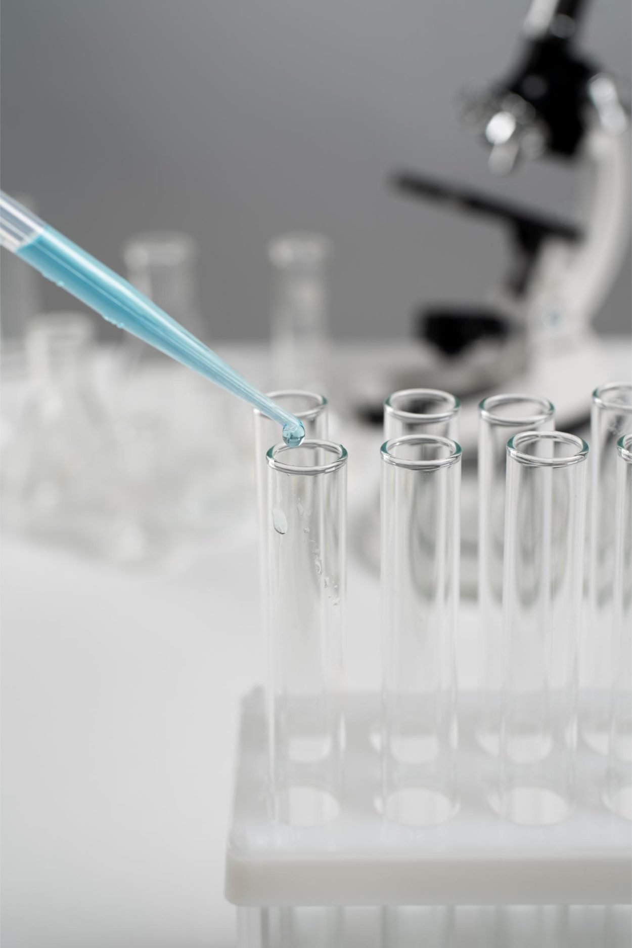 Lab tubes for testing probiotics