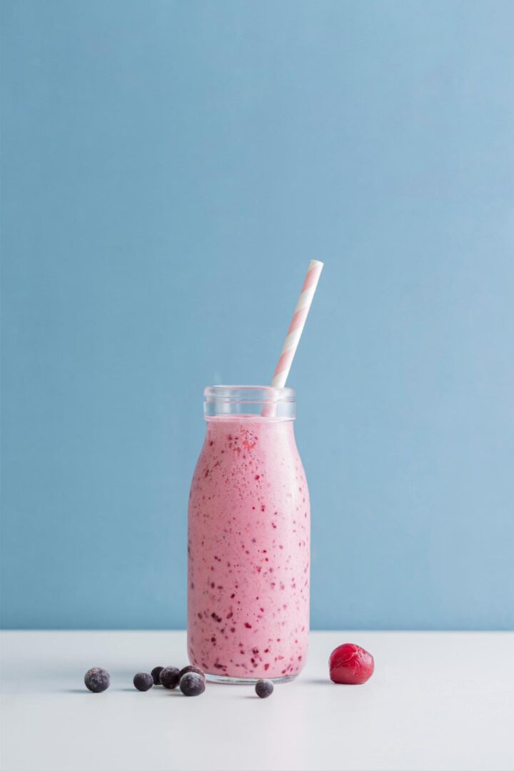Strawberry milkshake